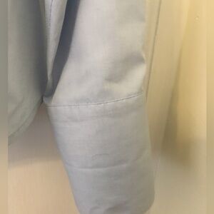 Calvin Klein Cotton Blue Womens Blouse Size Large